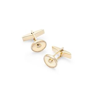 Bloomingdale's Men's Diamond Halo Cufflinks in 14K Yellow Gold, 0.25 ct. t.w.  - Gold