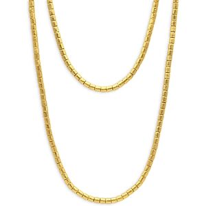 Gurhan 22 & 24K Yellow Gold Vertigo Segmented Link Long Statement Necklace, 36-38  - Gold