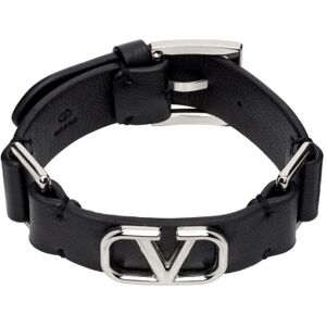 Valentino Garavani Blue VLogo Bracelet  - 0NO NERO - Size: UNI - male