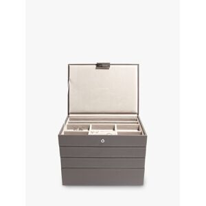 Stackers Classic 4 Layer Jewellery Box - Mink - Unisex