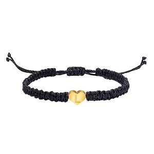 Handwoven Gold Love English 26 Initials Lovers Girlfriends Friendship Bracelet With Classic Diamond Earrings And Necklace Set (L, One Size)