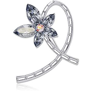 Finoti Fashion Brooch Fashion Women 's Brooch Pin - Crystal Brooch Clothes Scarf Shawl Hat Decoration Accessories for Women Clothing Accessory Gift Brooches for Women (Color : C) (B b)