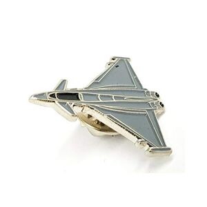 Eurofighter Typhoon Multirole Fighter Jet Metal Enamel Pin Badge Lapel Brooch RAF
