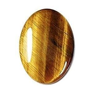 Denmous Delhi, India Tiger Eye Stone 4.25 Ratti / 3.88 Carat Natural Earth Mined Deluxe Quality Lab-Certified Tiger Eye/Tiger Stone/Tiger's Eye Chitti Loose Gemstone - B0CQXMZ5M2AMZ439