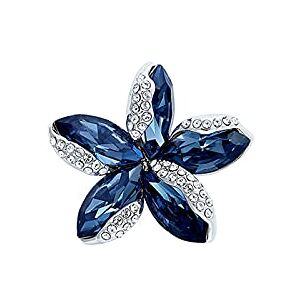 Arazi Brooch Jewellery Gifts for Women Brooch Delicate Brooches for Women's Fashion – Elegant Corsage with Crystals Dresses Coat Brooches for Girlfriend Brooches and Brooches, One size, agate