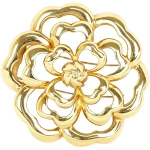 Chanel Vintage , Pre-owned Yellow Gold brooches ,Yellow female, Sizes: ONE SIZE