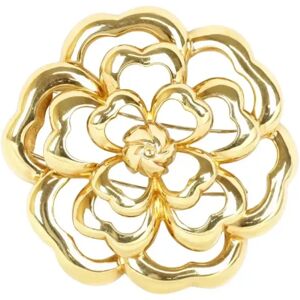 Chanel Vintage , Pre-owned Yellow Gold brooches ,Yellow female, Sizes: ONE SIZE