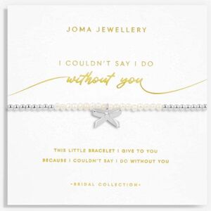 Joma Jewellery Bridal Pearl Bracelet &apos;I couldn&apos;t Say I Do Wi - White - female