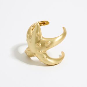 BIMBA Y LOLA Matte gold starfish bracelet GOLD UN adult