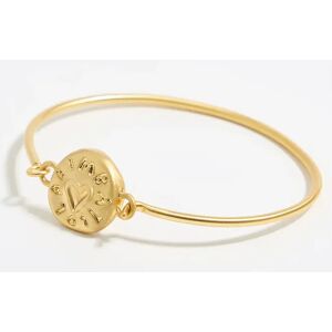 BIMBA Y LOLA Matte gold logo bracelet GOLD YELLOW UN adult