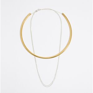 BIMBA Y LOLA Choker and silver chain GOLD UN adult