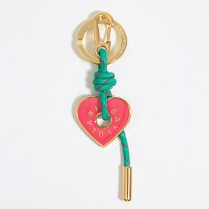 BIMBA Y LOLA Coral heart key ring CORAL UN adult