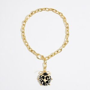 BIMBA Y LOLA Chain and black beetle necklace BLACK UN adult