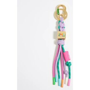 BIMBA Y LOLA Multicolored knots key ring LILAC UN adult