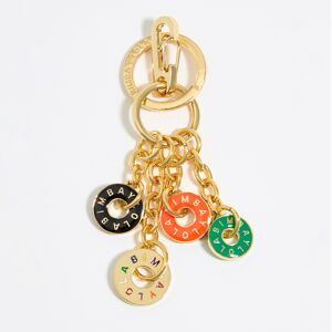 BIMBA Y LOLA Orange metal chains key ring ORANGE UN adult