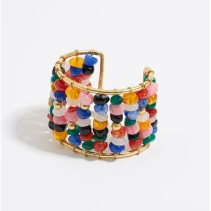 BIMBA Y LOLA Multicolor resin rigid bracelet BLUE UN adult