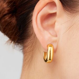 Sekonda Gold Hoop Earrings