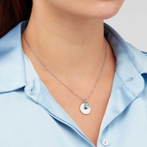 Sekonda Silver March Birthstone Necklace