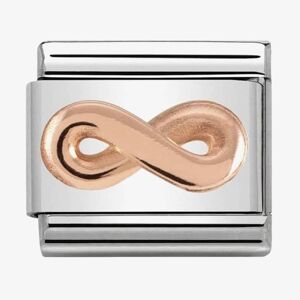 Nomination CLASSIC Rose Gold Relief Infinity Charm 430106/03