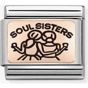 Nomination Composable CLASSIC Plates Soul Sisters Charm 430111/09