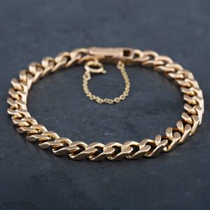 Pre-Owned 9ct Yellow Gold Curb Chain Bracelet 4108440