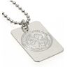 Celtic FC Silver Plated Dog Tag and Chain