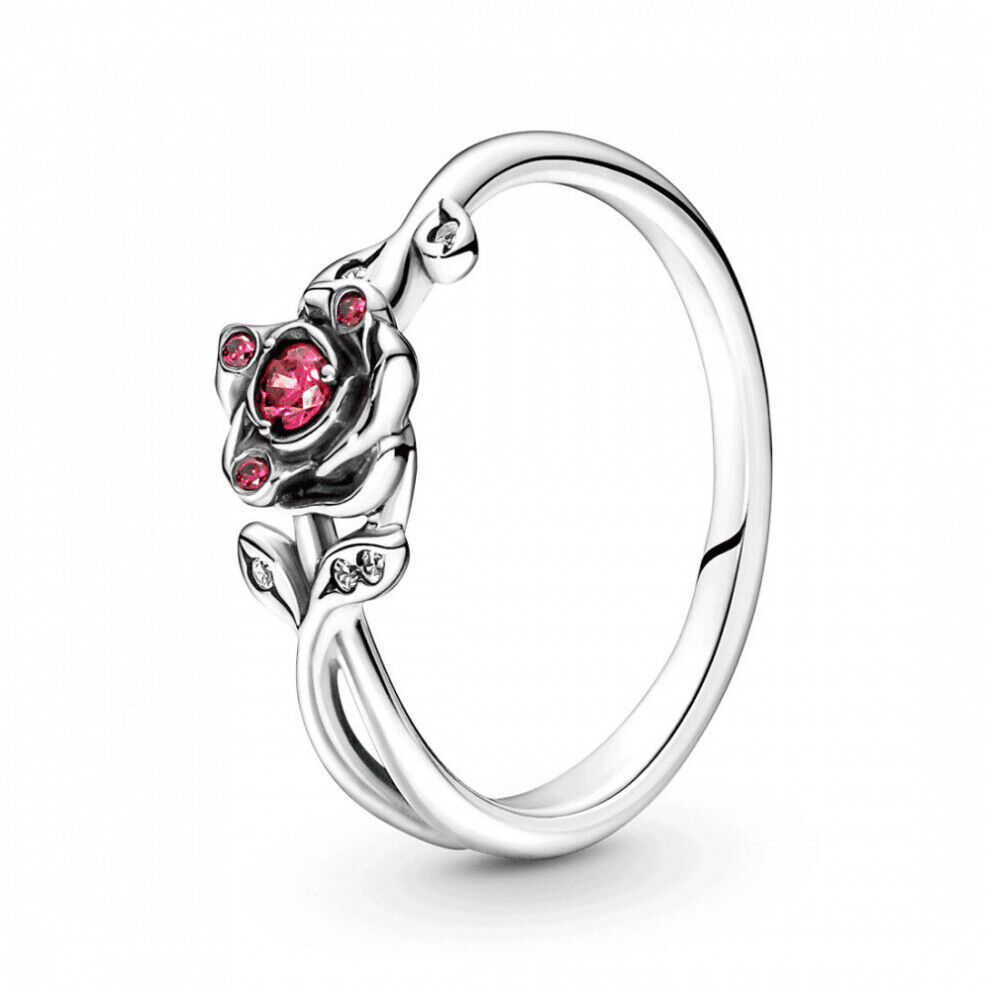 (56) PANDORA Beauty and the Beast Rose Ring 190017C01