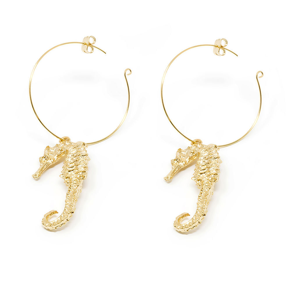 Shabama Blava earrings #shiny gold