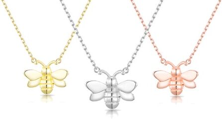 Groupon Goods Global GmbH Bumble Bee Necklace