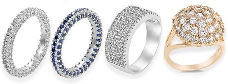 Groupon Goods Global GmbH Women's Ring Range