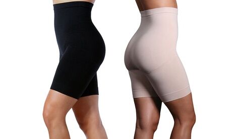 Groupon Goods Global GmbH Women's High Waist Body-Contouring Underwear