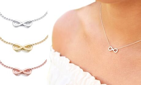 Groupon Goods Global GmbH One, Two or Three Ah! Jewellery Infinity Necklaces