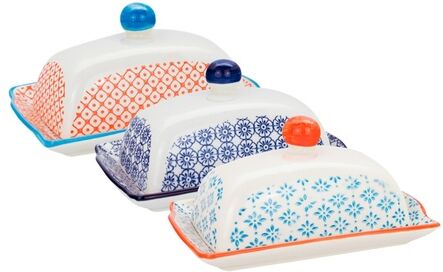 Groupon Goods Global GmbH Nicola Spring Porcelain Butter Dishes