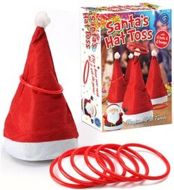 Groupon Goods Global GmbH Santa Hat Ring Toss Game