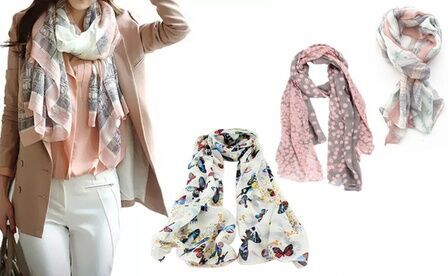 Groupon Goods Global GmbH Women's Spring Scarf