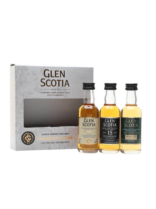 Glen Scotia Miniature Gift Pack / 3x5cl Campbeltown Whisky