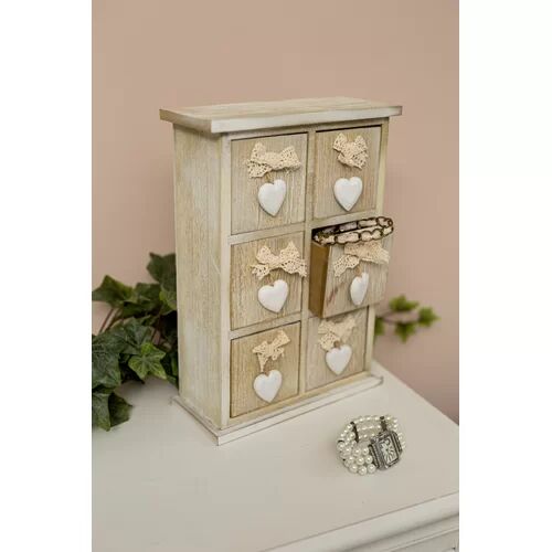Lily Manor Clinger Jewellery Box Lily Manor  - Size: 33cm H X 63cm W X 63cm D