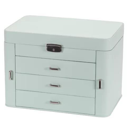 Symple Stuff Queen Jewellery Box Symple Stuff Colour: Pastel Green  - Size: Mini (Under 40cm High)