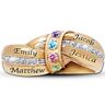 The Bradford Exchange A Mother's Embrace Personalized Birthstone Ring - Personalized Jewelry