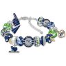 The Bradford Exchange Fashionable Fan NFL Seattle Seahawks Women's Charm Bracelet