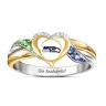 The Bradford Exchange Seattle Seahawks Women's 18K Gold-Plated NFL Pride Ring