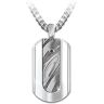 The Bradford Exchange Wisdom Of Life For My Grandson Dog Tag Pendant Necklace