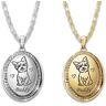 The Bradford Exchange Gold-Tone Or Silver-Tone Dog Locket With Heartfelt Sentiment And Personalized With Your Pet's Name - Personalized Jewelry