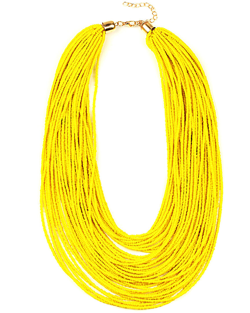 Eye Candy LA Sparkly String Necklace NoColor NoSize