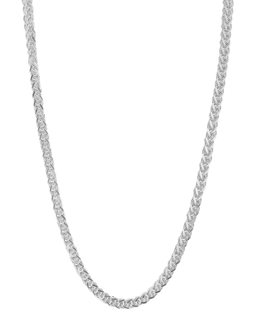 Glaze Jewelry Silver Heavy Wheat Chain Necklace NoColor NoSize