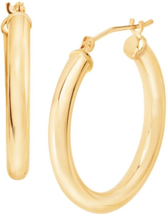 Photos - Earrings SIMPLY Saks Fifth Avenue Made in Italy Saks Fifth Avenue Women's 14K Yellow Gold 