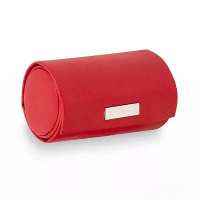 Bey-Berk Swivel Jewelry Roll, Women's, Red