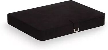 Mele & Co. Mele Designs Tova Plush Fabric Jewelry Box in Black, Women's