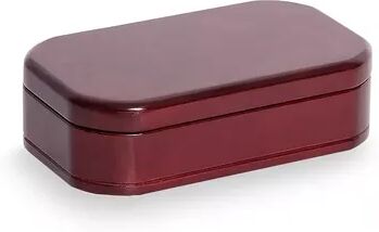 Mele & Co. Mele Designs Alma Wood Jewelry Box in Cherry, Women's, Red