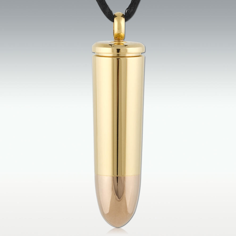 Perfect Memorials 44 Magnum Bullet Stainless Steel Cremation Jewelry
